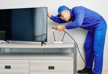 نصب‌، سرویس و تعمیر انواع تلویزیون